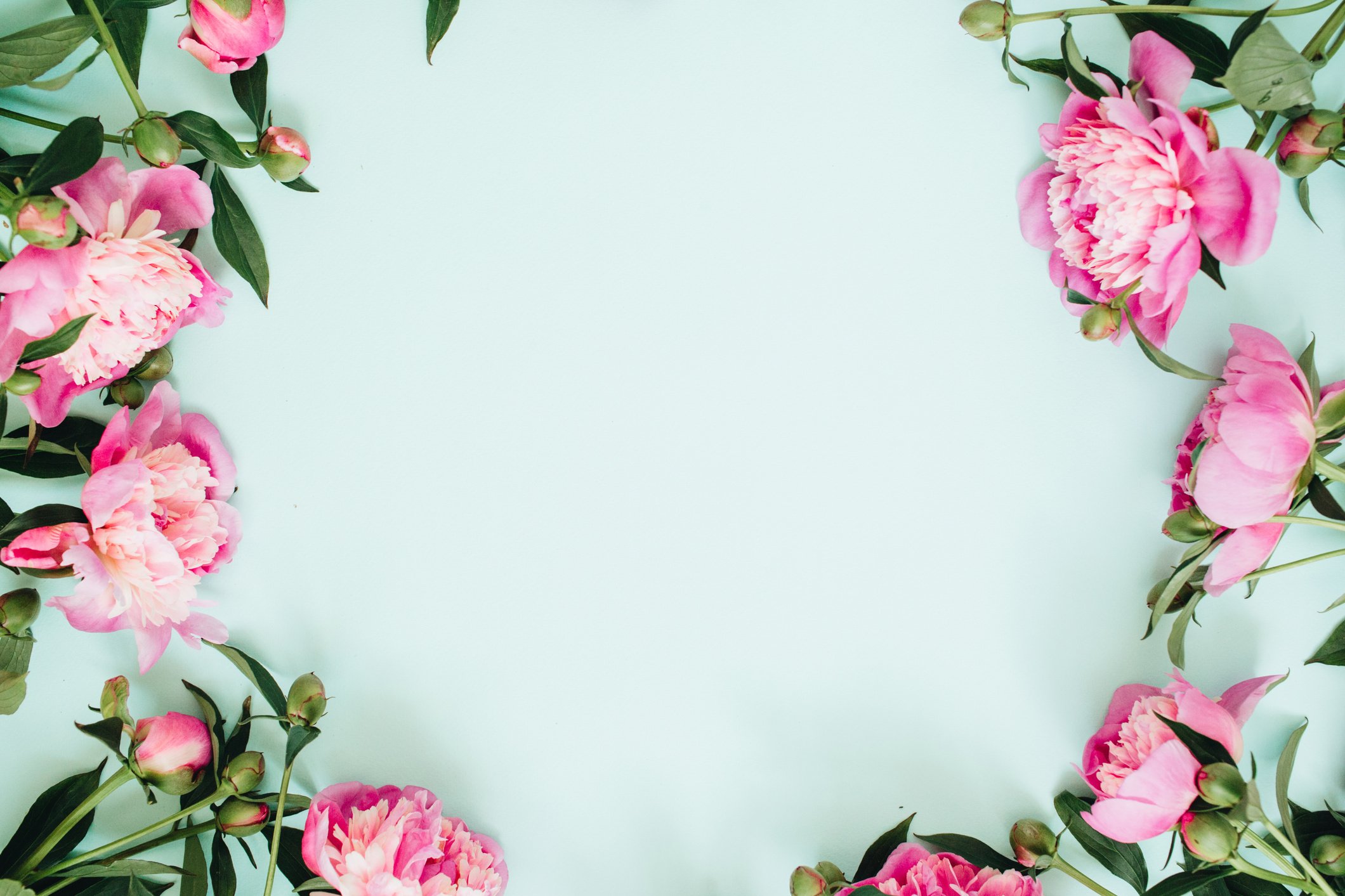 Floral Frame Background