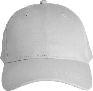 white cap no background